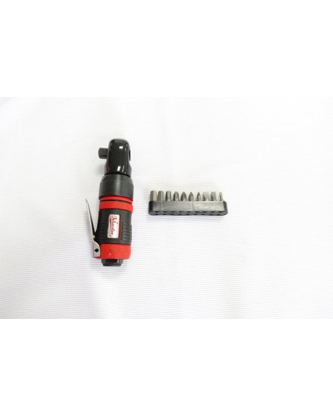 Master Palm 3/8" Pneumatic Air Screwdriver Ratchet 25 ft/lb - Mini Pneumatic Air Ratchet